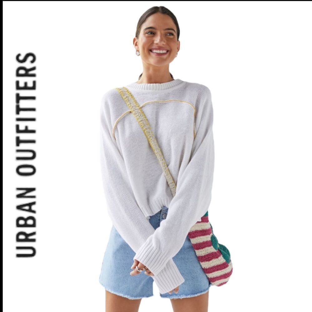 NEW Urban Outfitters UO BDG Danica Recycled Sweater S